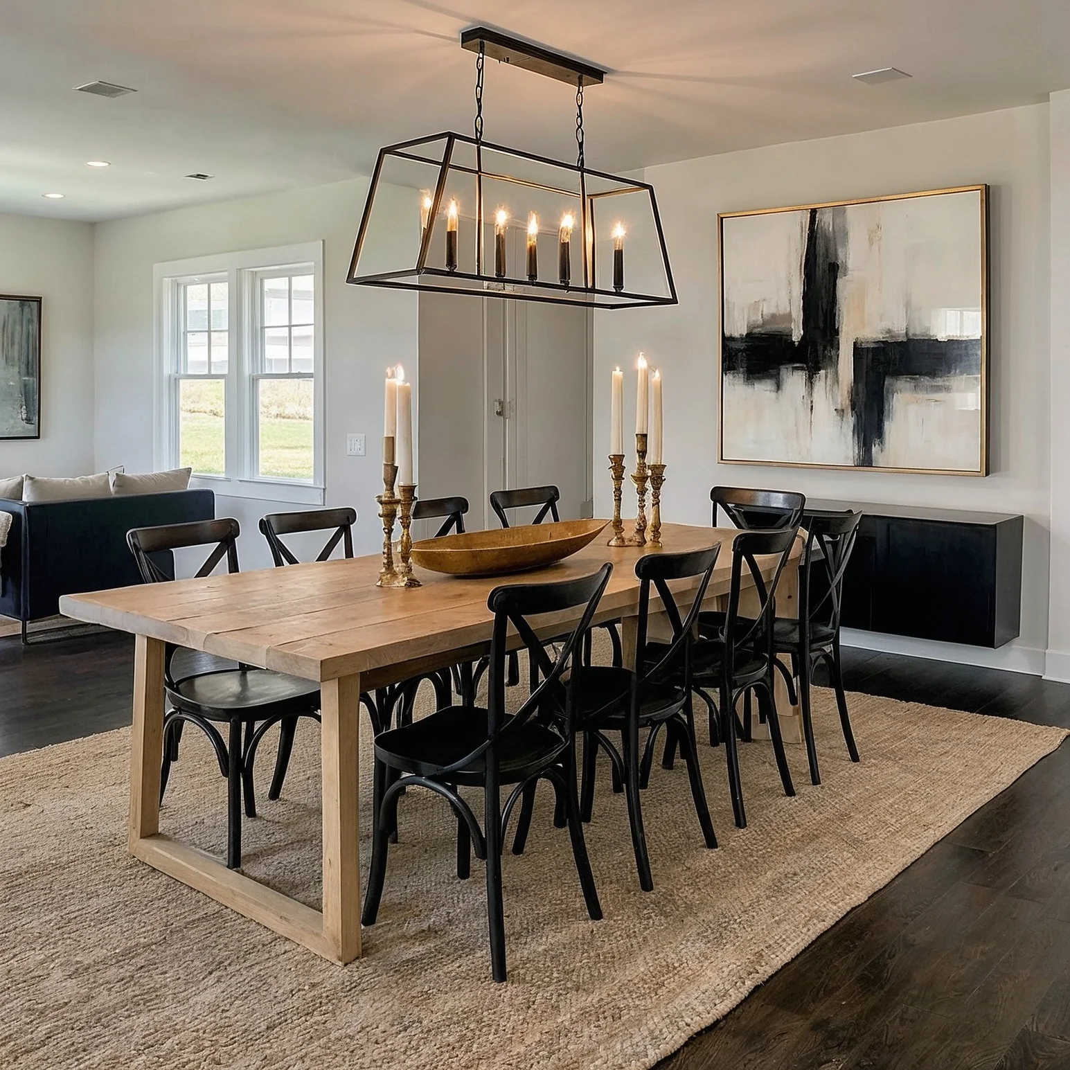 9 Stylish Modern Farmhouse Dining Room Ideas for a Warm Yet Refined Space - 7