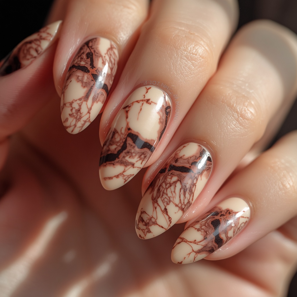 12 Beautiful Brown Nail Ideas for Every Season - 10
