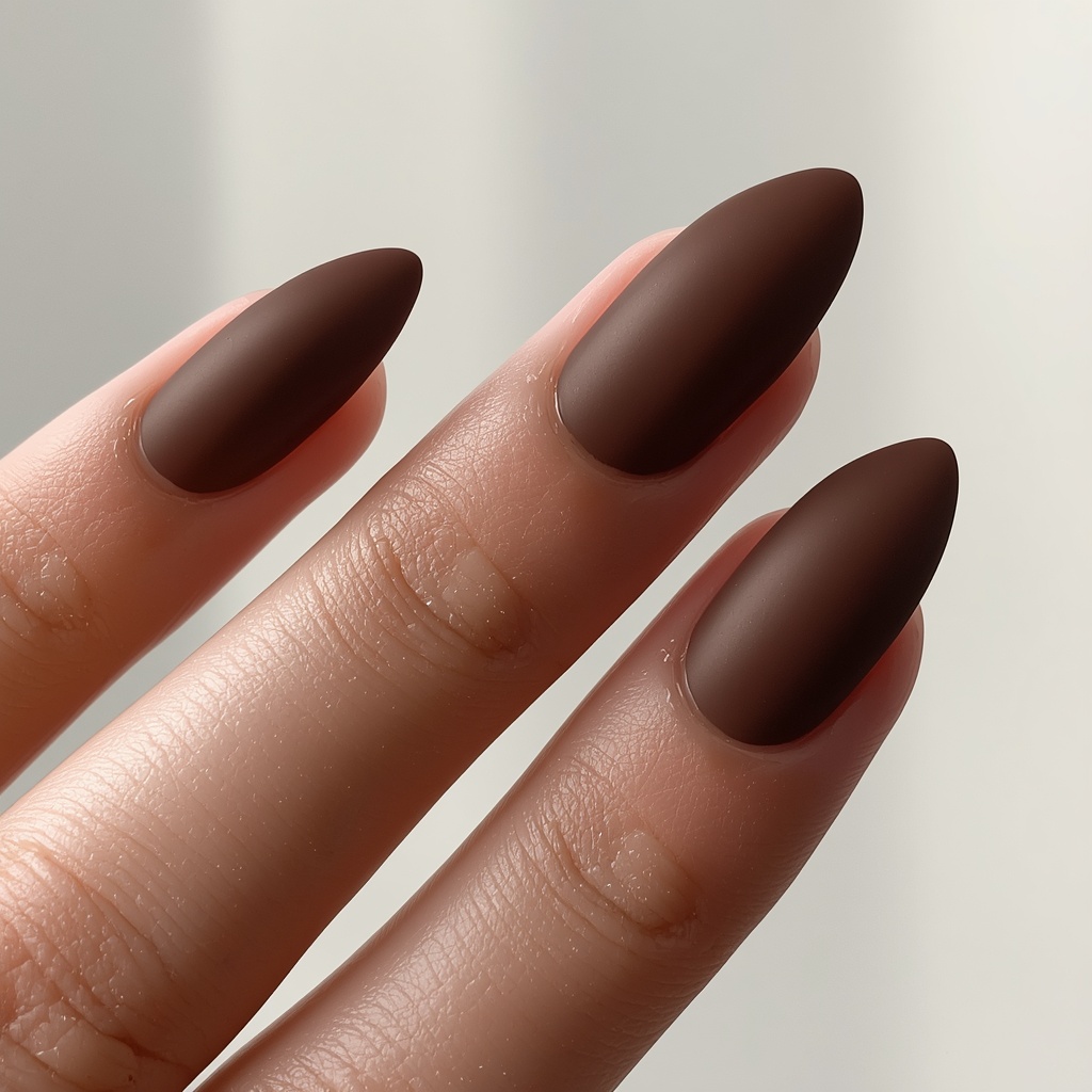 12 Beautiful Brown Nail Ideas for Every Season - 11