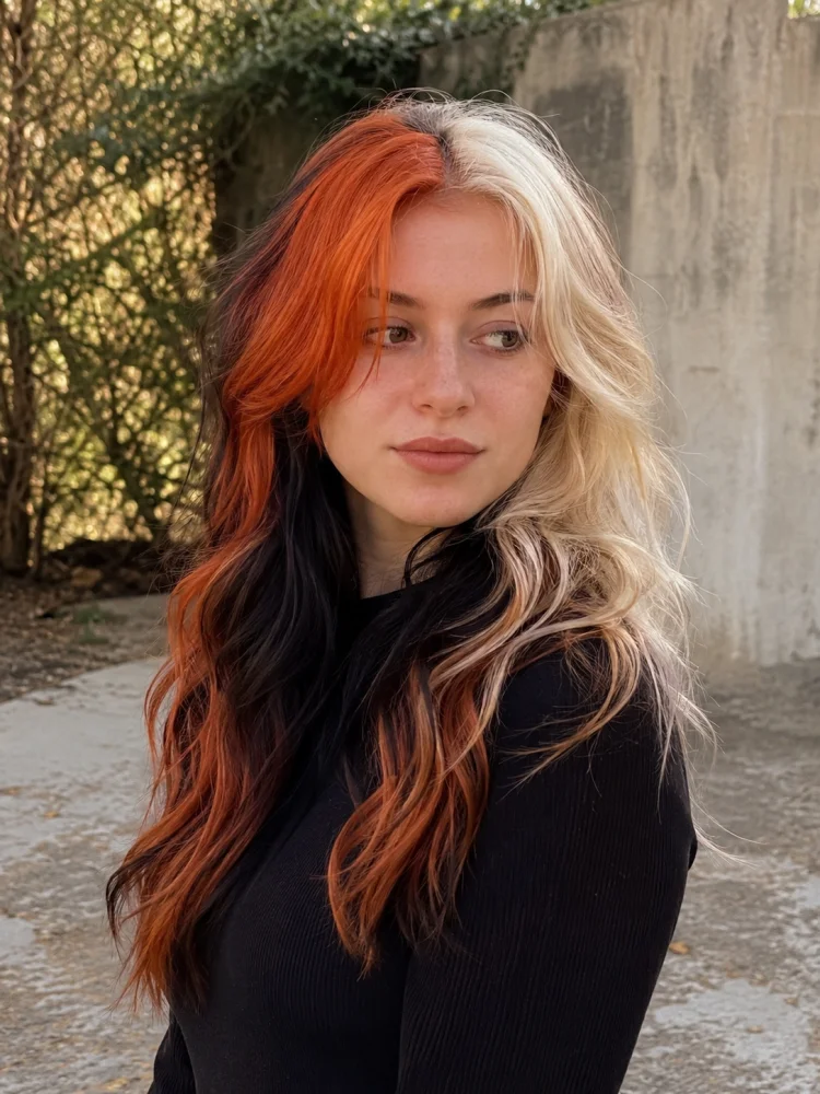 12 Beautiful Calico Hair Ideas You'll Want to Show Your Colorist - 2